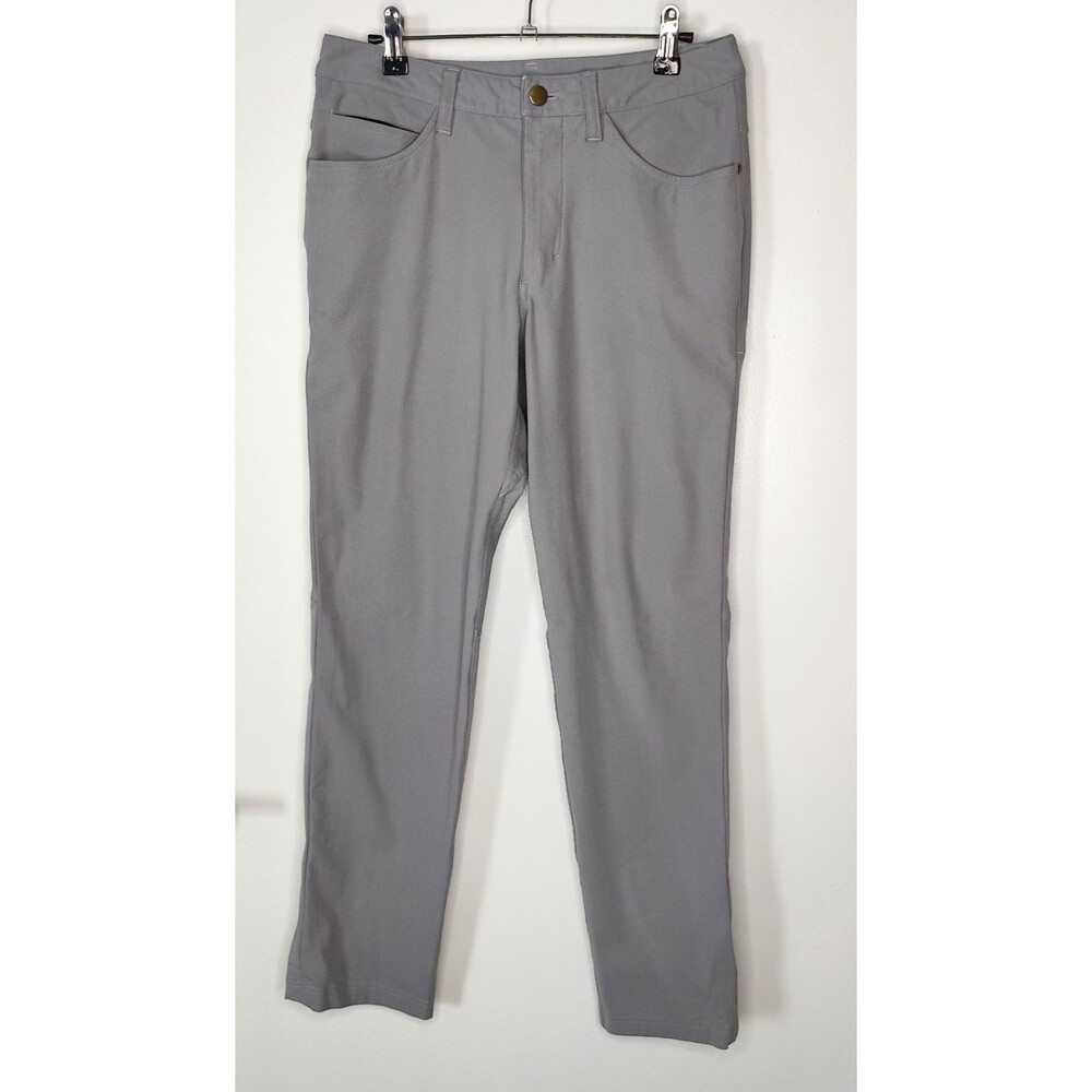 Lululemon ABC Pant Classic Mens 28x29 Gray 5 Pocket Trouser M5426S